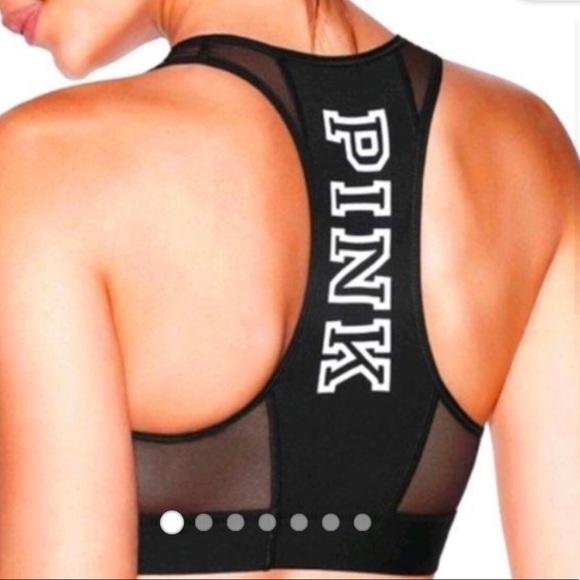 NWOT Victoria Secrets Pink Haut Court crop top Medium - Picture 2 of 15